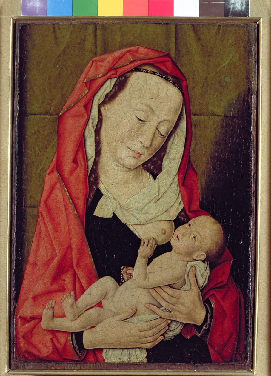 Madonna e criança (painel) de Dirck Bouts