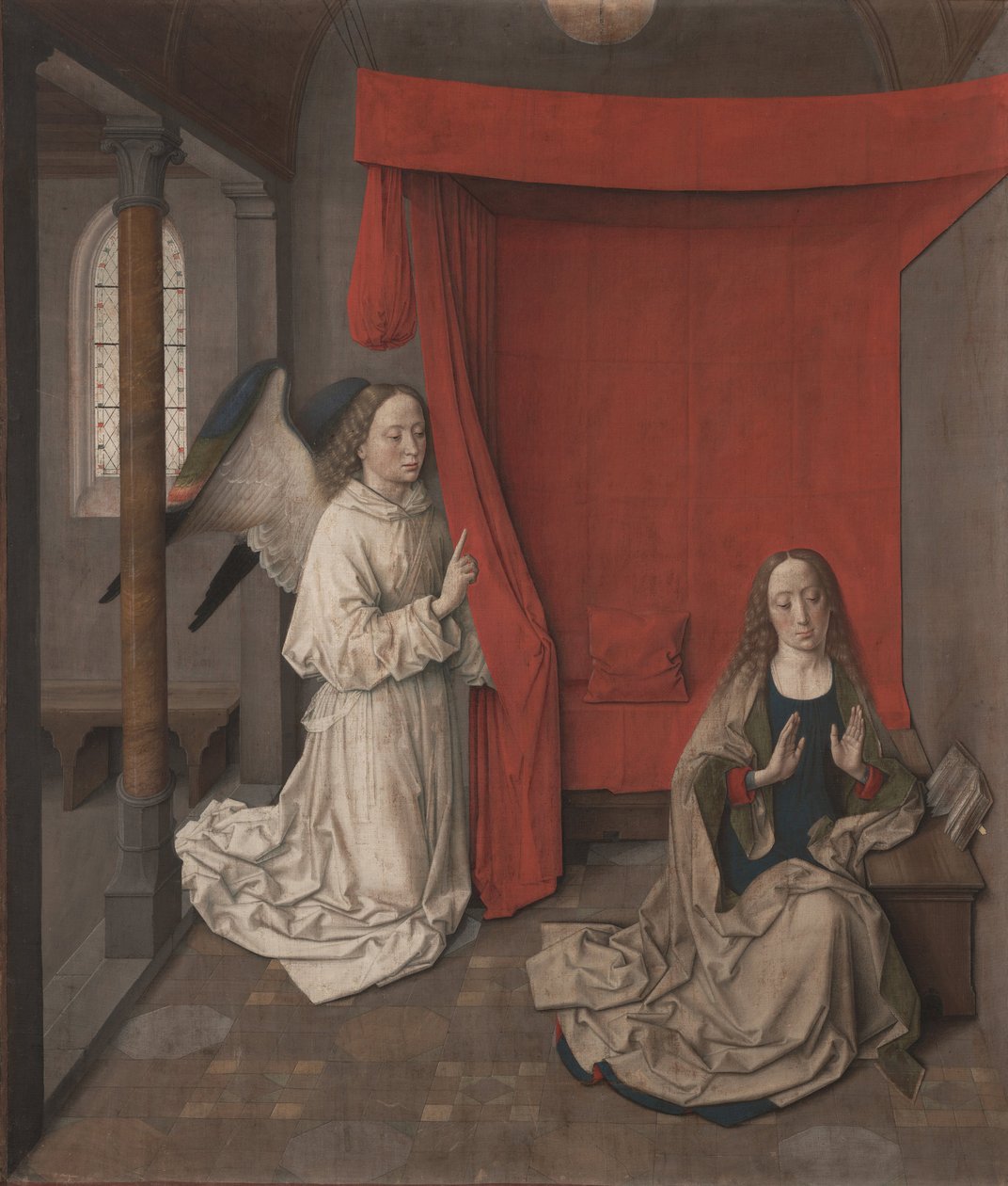 A Anunciação, ca 1455 de Dirk Bouts