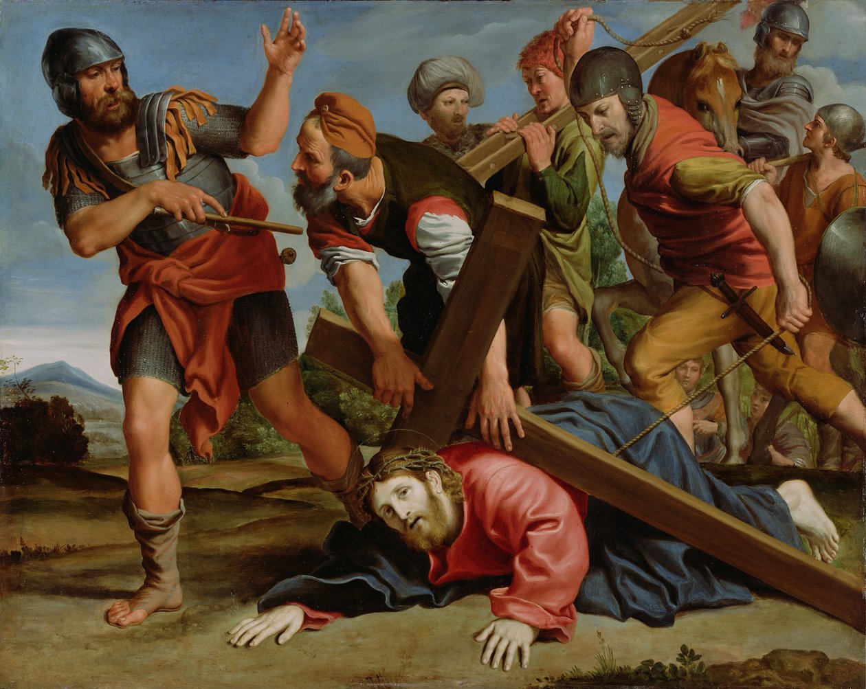 O Caminho do Calvário de Domenichino