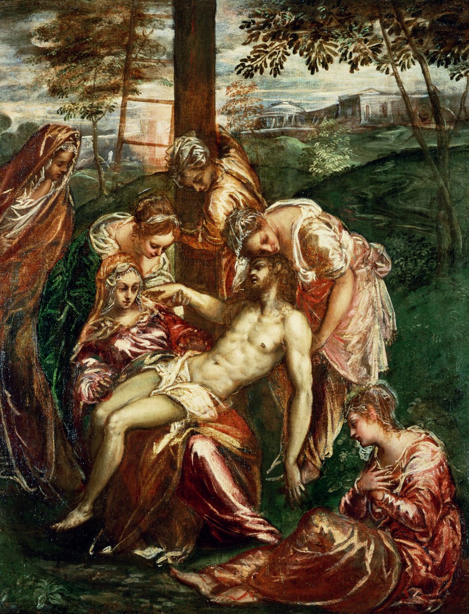 Descida da Cruz de Domenico Robusti Tintoretto
