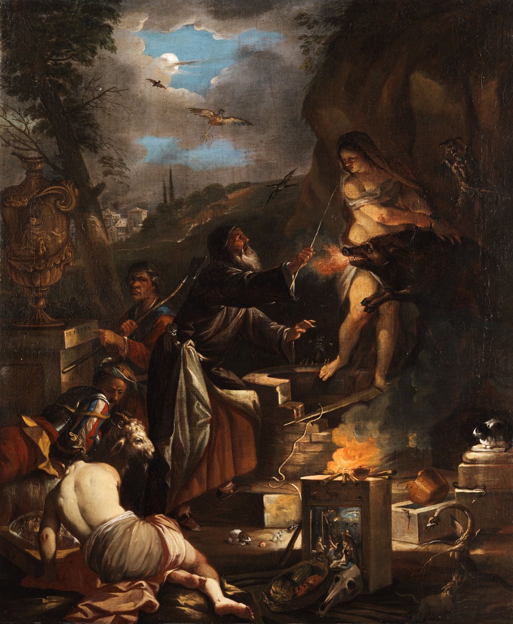 O feiticeiro de Domenicus van Wijnen
