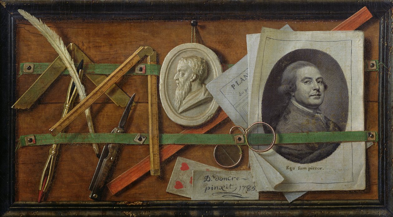 Trompe o Olho, 1785 de Dominique Doncre
