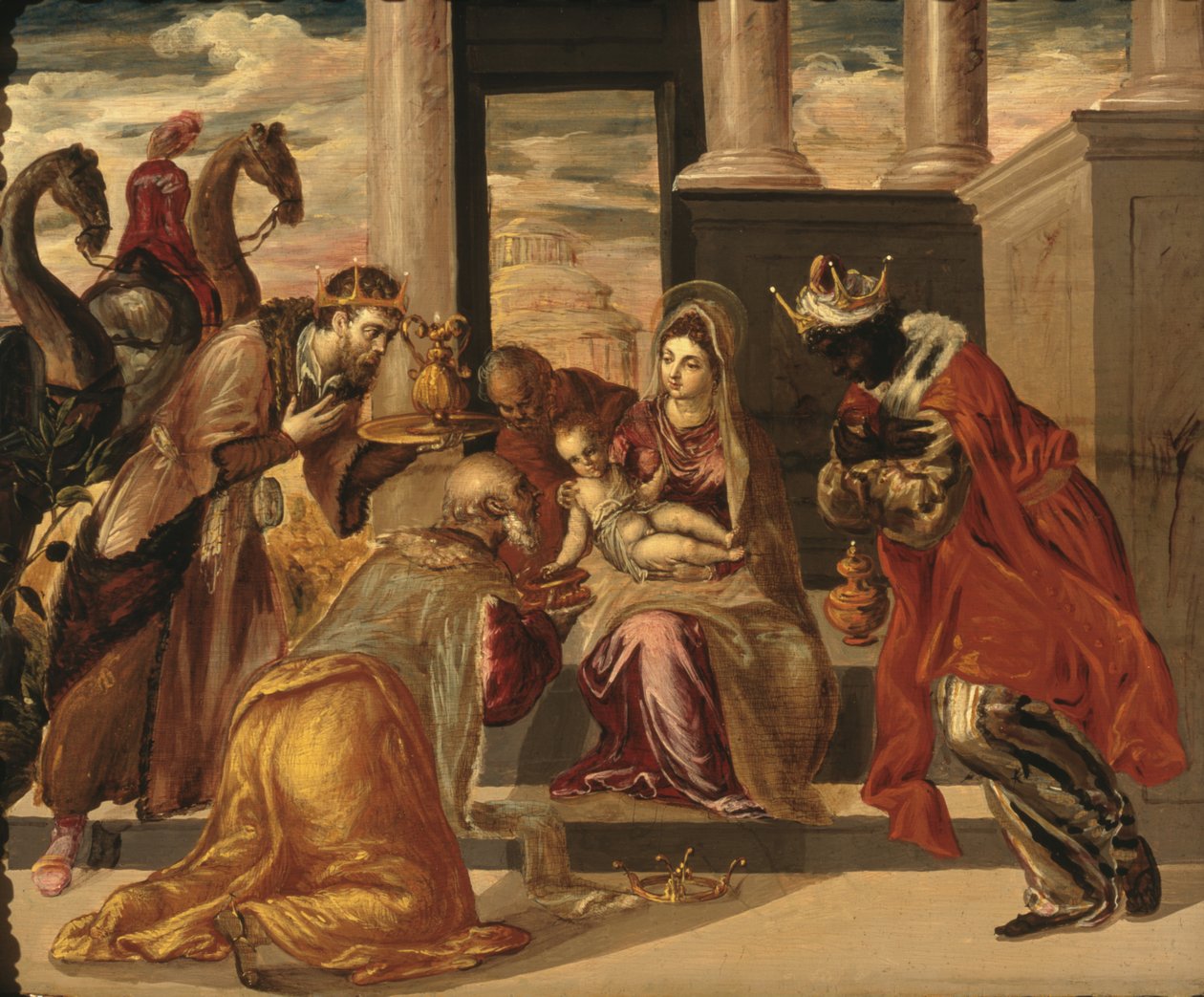 Adoração dos Magos de El Greco