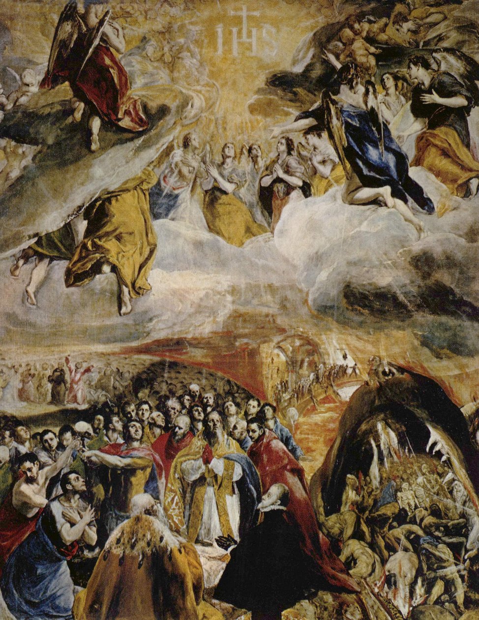 Alegoria da vitória em Lepanto de El Greco