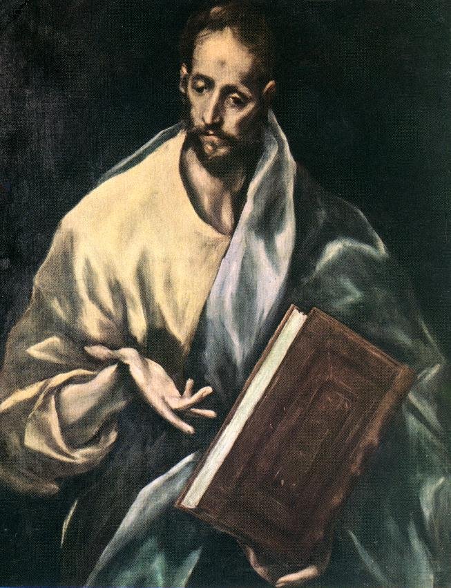 Apóstolo São Tiago, o Menos de El Greco