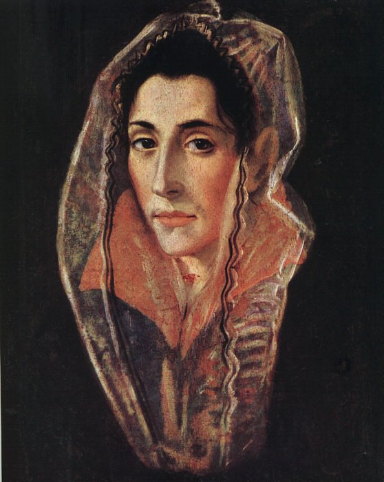 Retrato feminino de El Greco