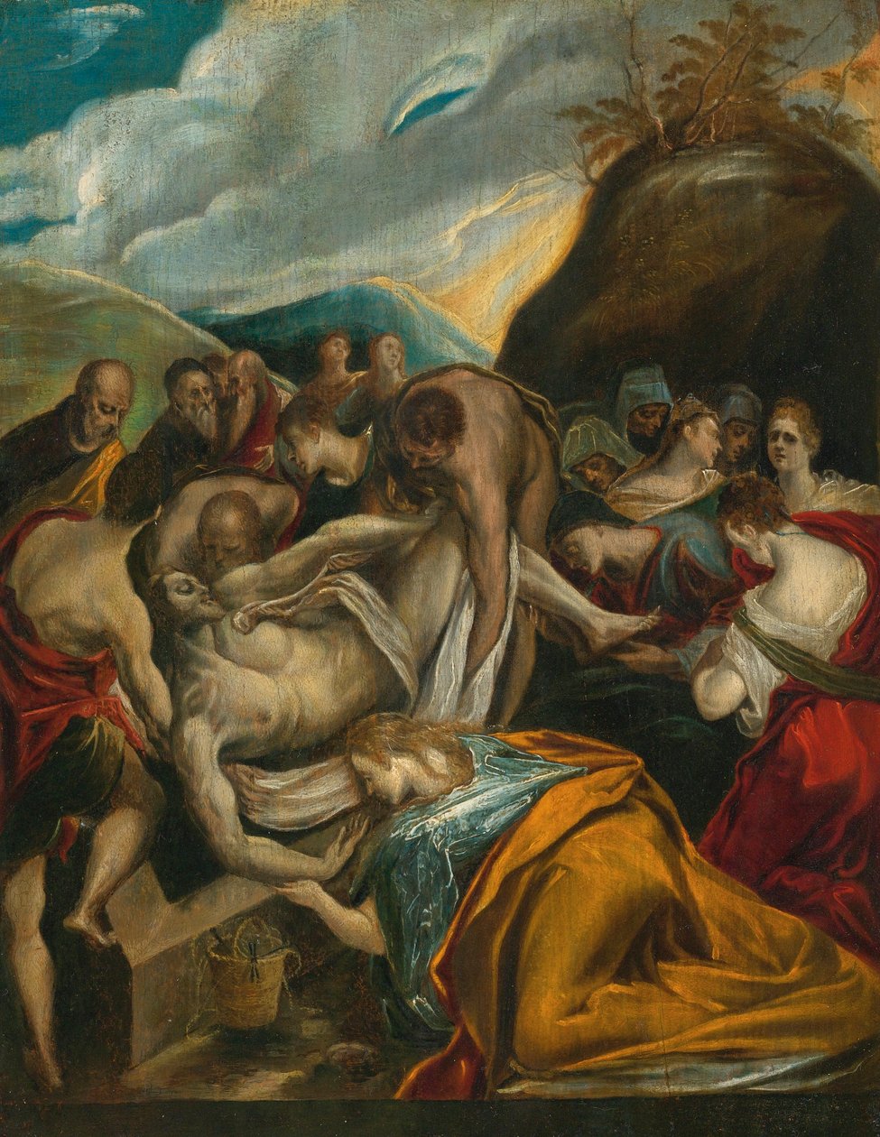 O sepultamento de Cristo de El Greco