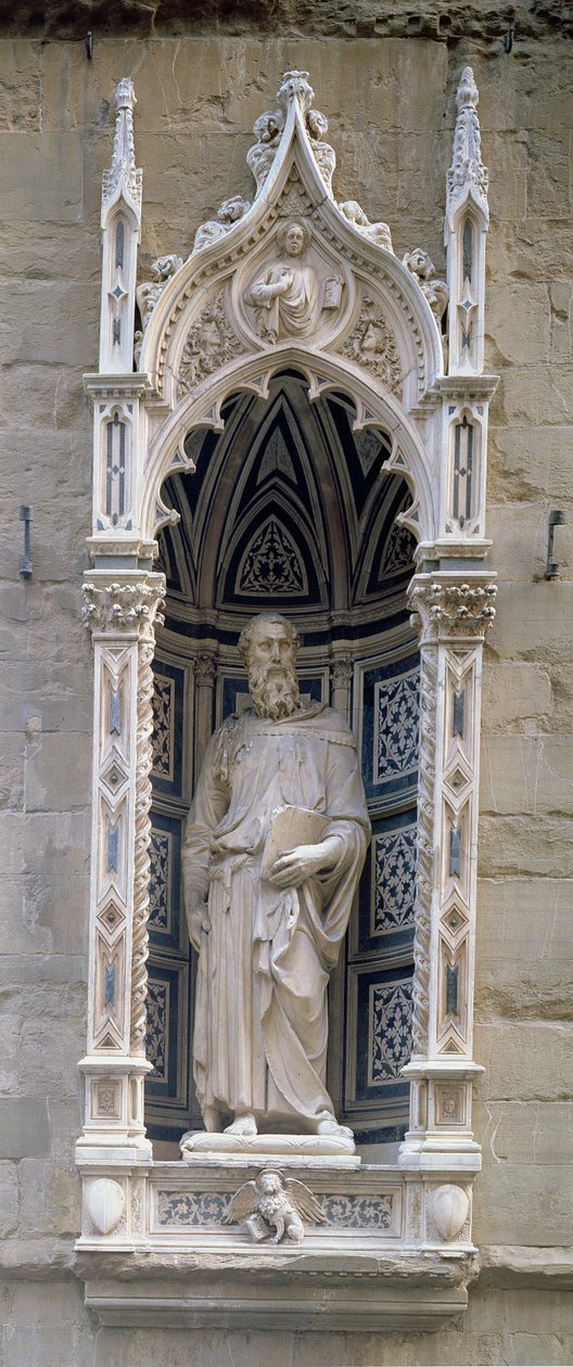 São Marcos, 1411 (mármore) de Donatello