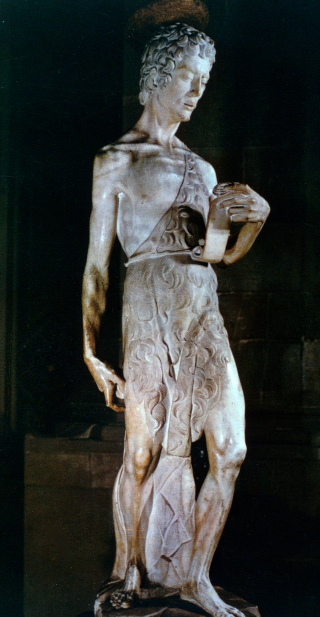 São João Batista, c1420-1460 de Donatello