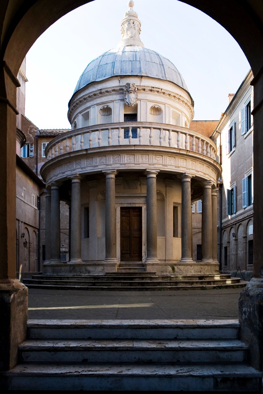 O Tempietto, 1508-12 de Donato Bramante