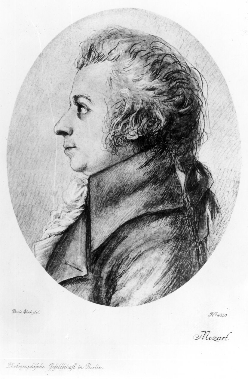 Wolfgang Amadeus Mozart de Doris Stock