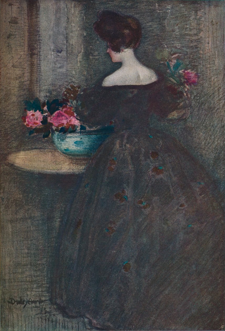Peônias, c1887-1906, 1906. de Dudley Hardy
