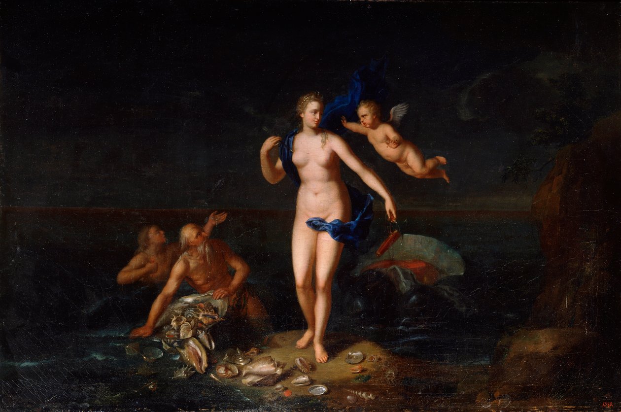 O nascimento de Vênus, 1729. de Dutch Master