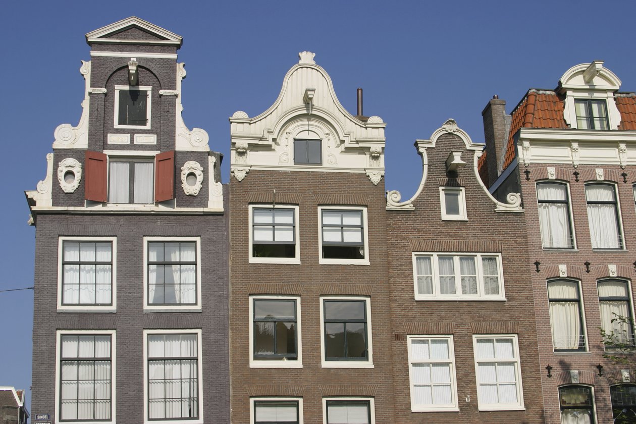 Casas de empena, de Dutch School