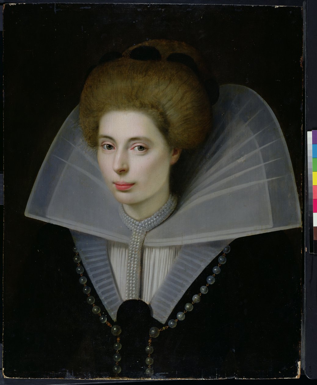 Retrato de uma mulher de Dutch School