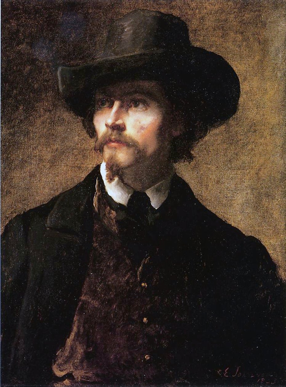 Auto-retrato, 1853 de Eastman Johnson