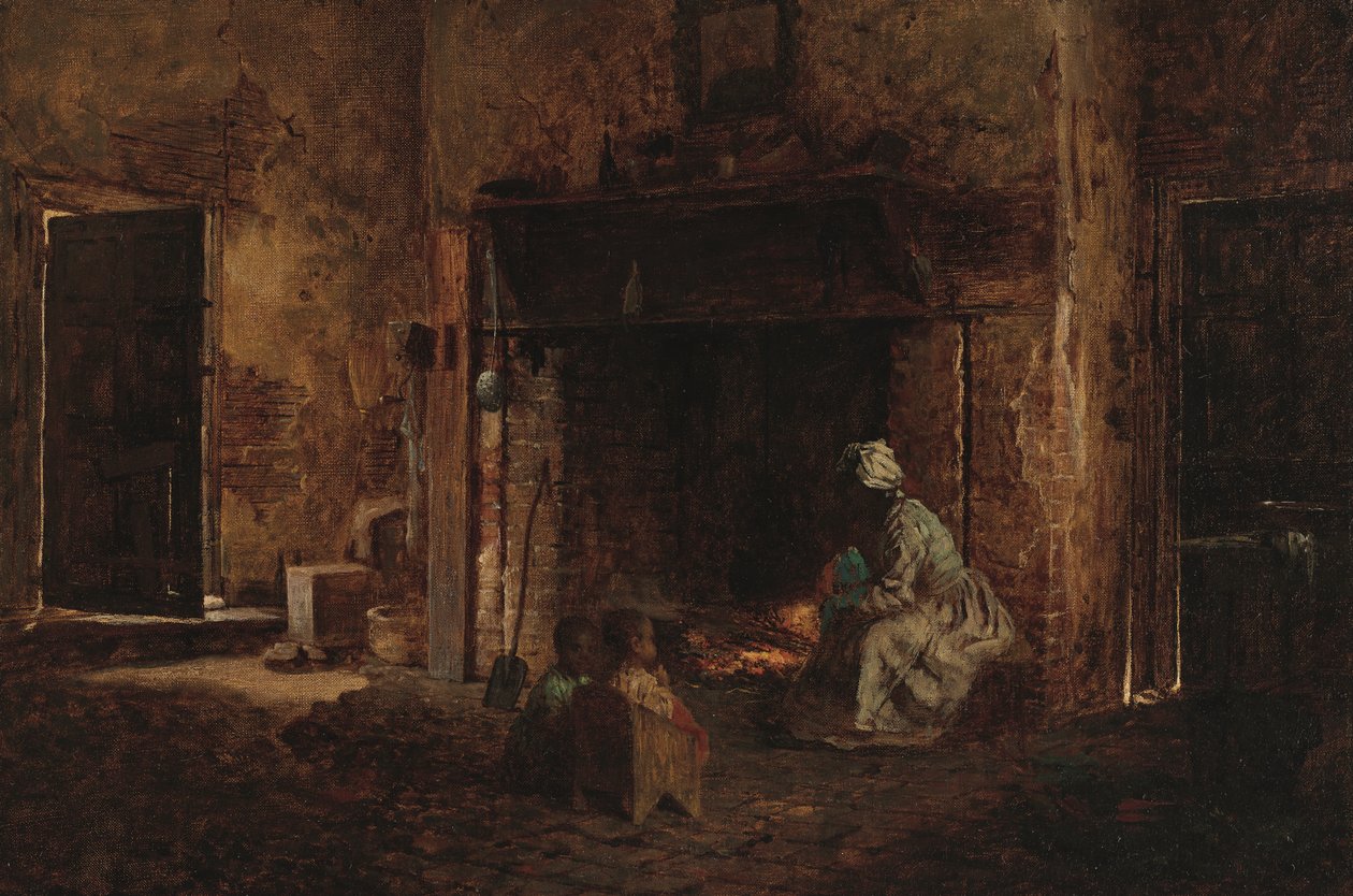 Cozinha em Mount Vernon de Eastman Johnson