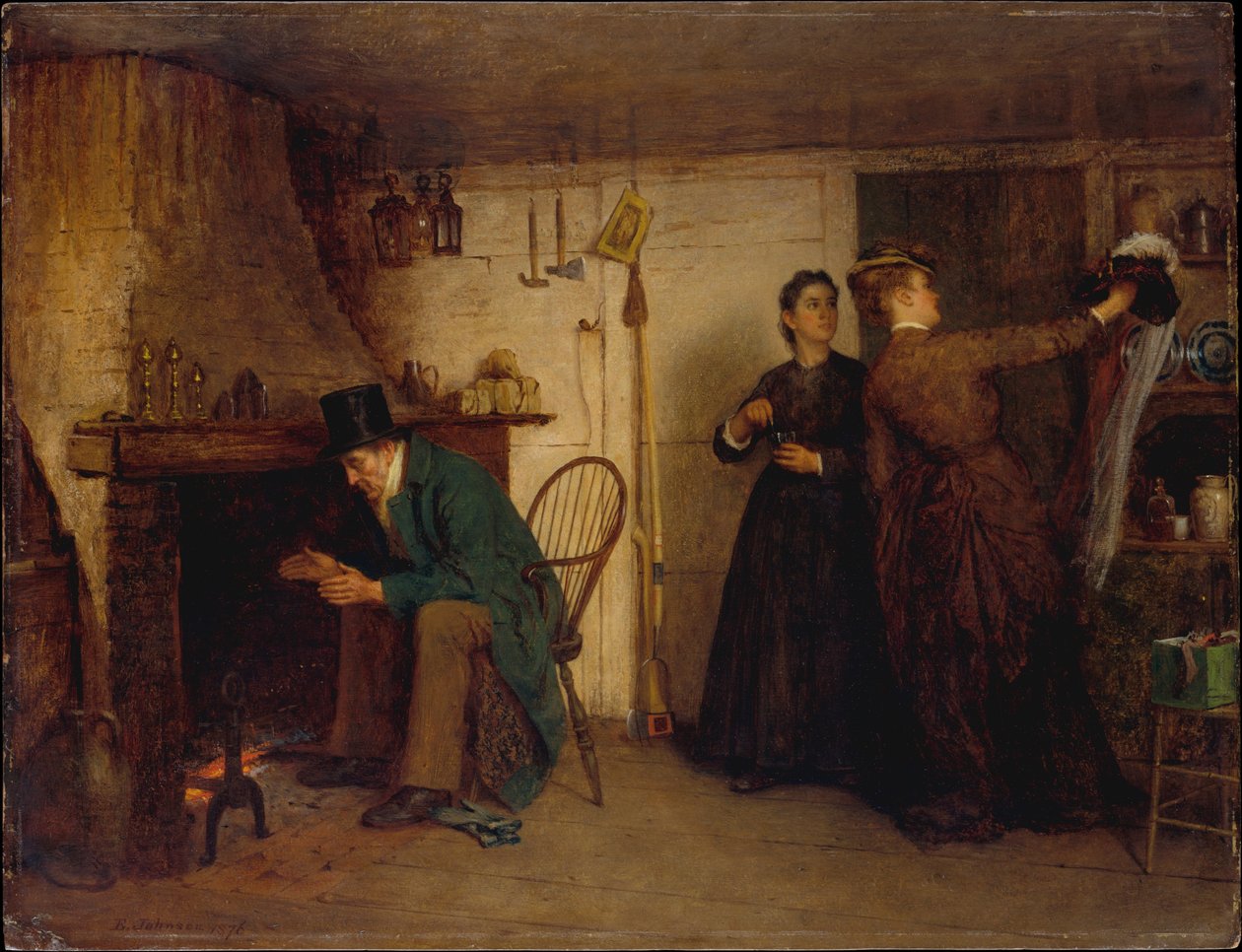 The New Bonnet de Eastman Johnson