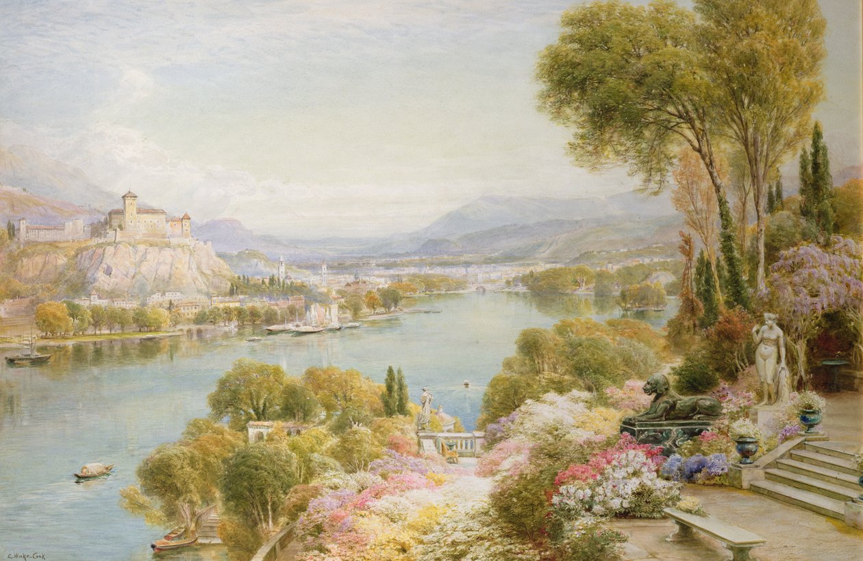Lago Maggiore de Ebenezer Wake Cook