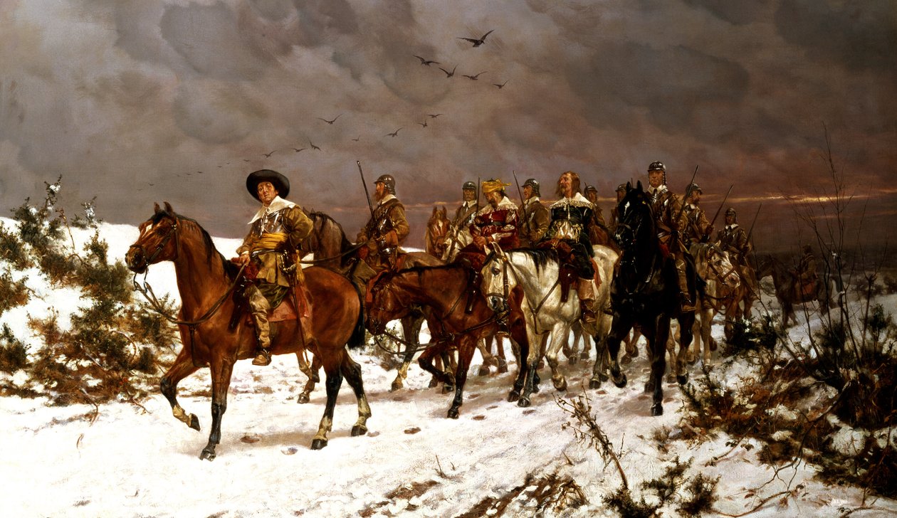 Depois de Naseby, 1645 de Edgar Bundy