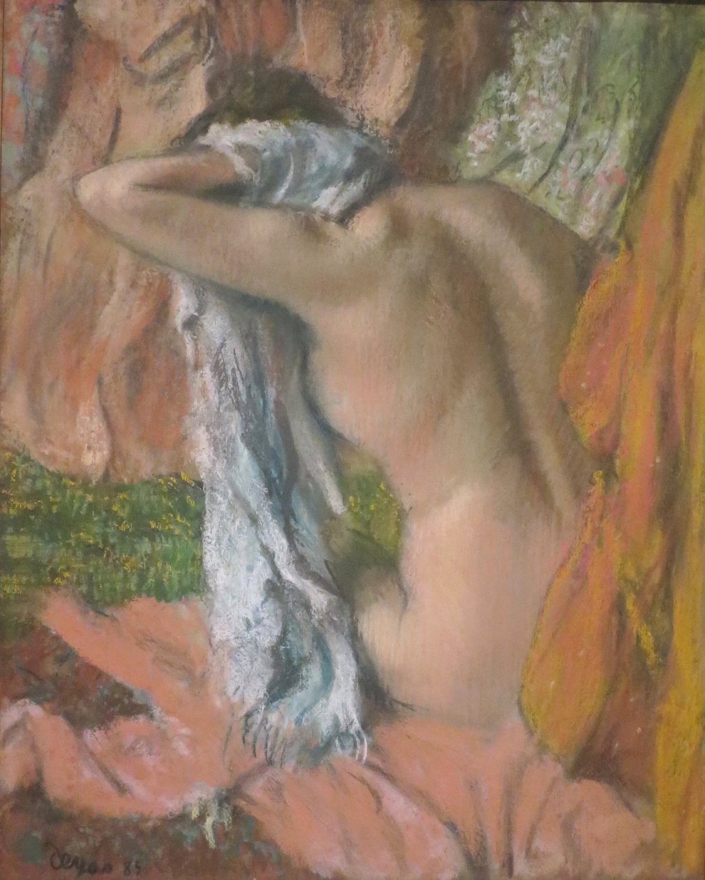 Depois do banho de Edgar Degas