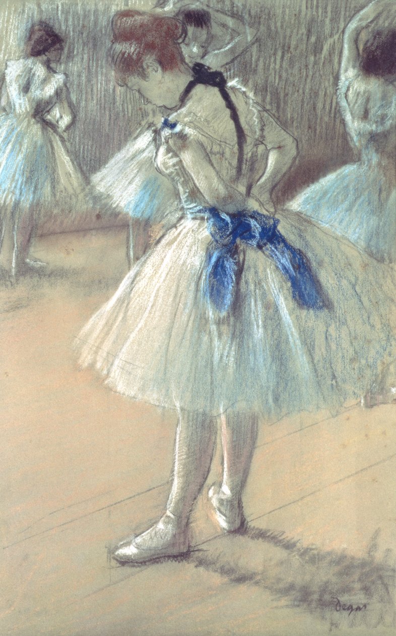 Dançarino (pastel) de Edgar Degas