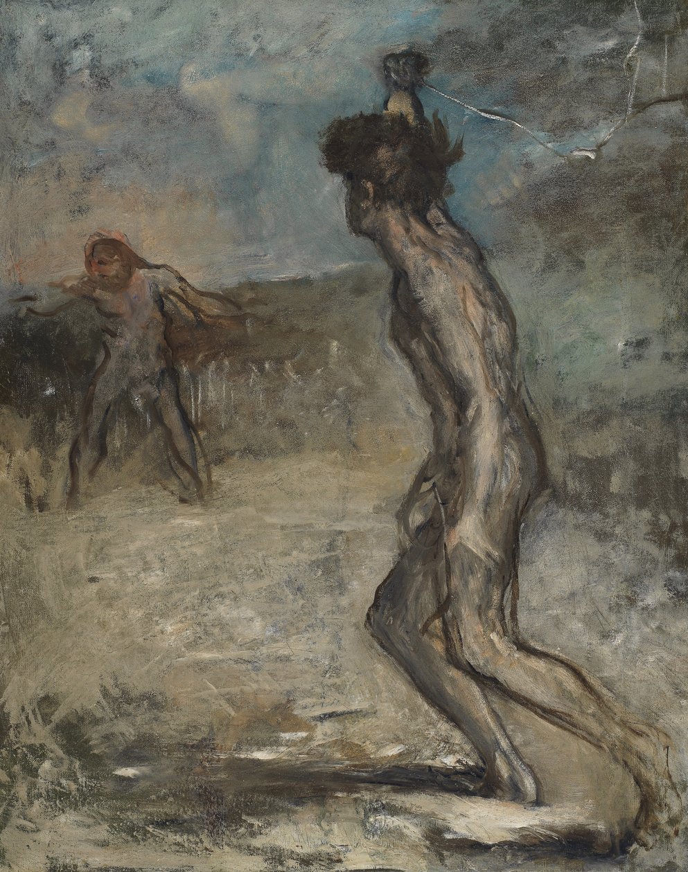 Davi e Golias, c.1857 de Edgar Degas