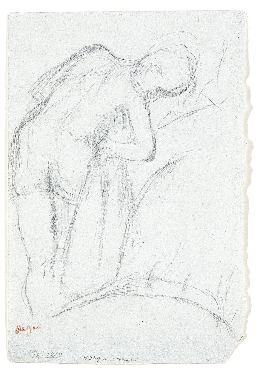 Depois do banho de Edgar Degas
