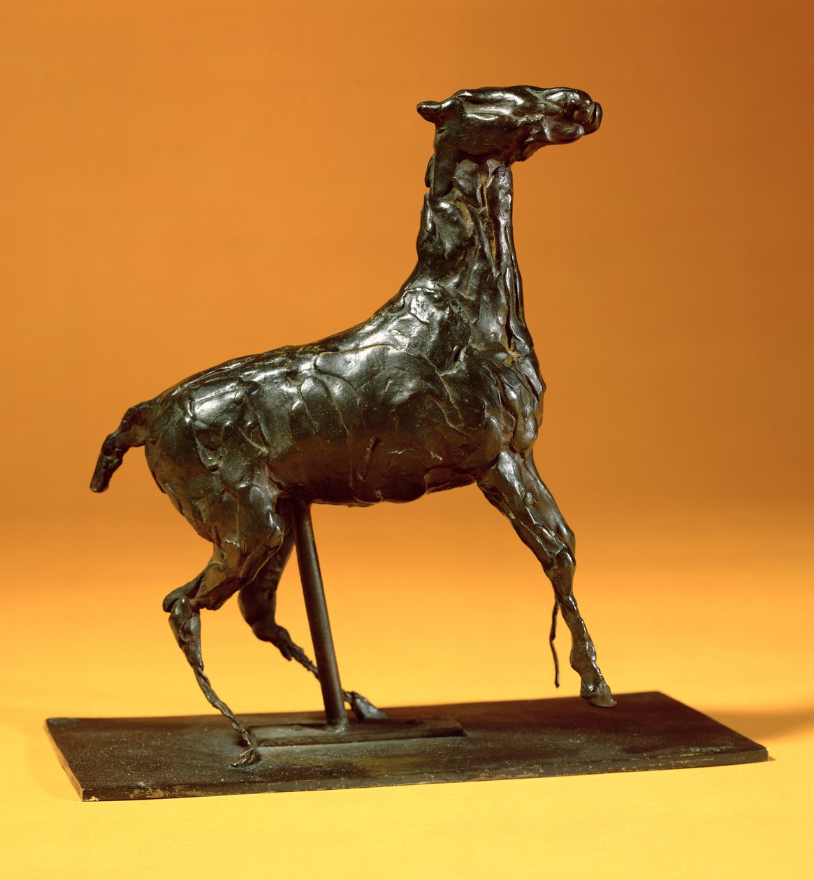 Cavalo Caracoling (bronze) de Edgar Degas