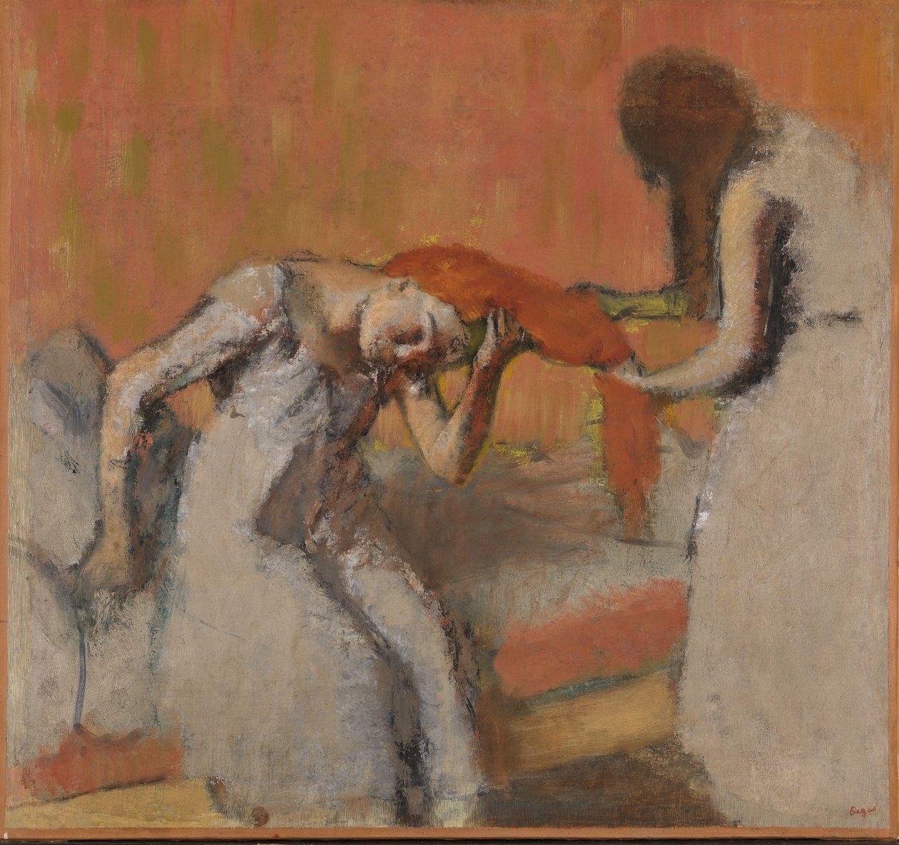 Retrete matinal de Edgar Degas