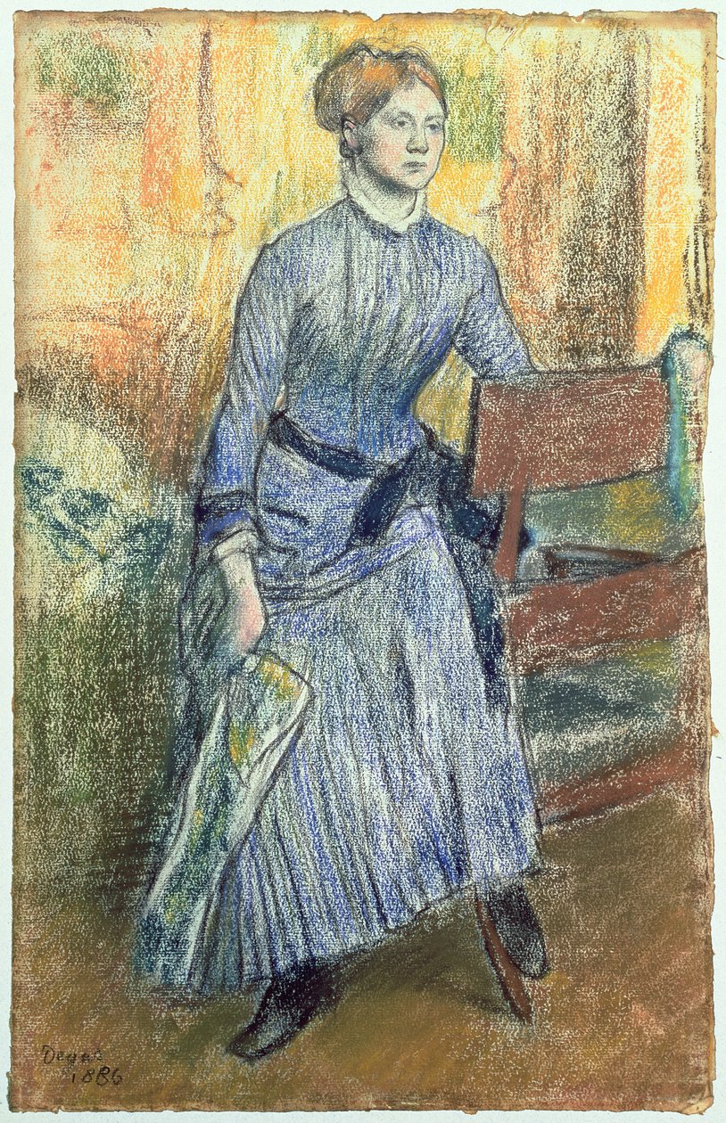 Retrato de Helene Rouart de Edgar Degas