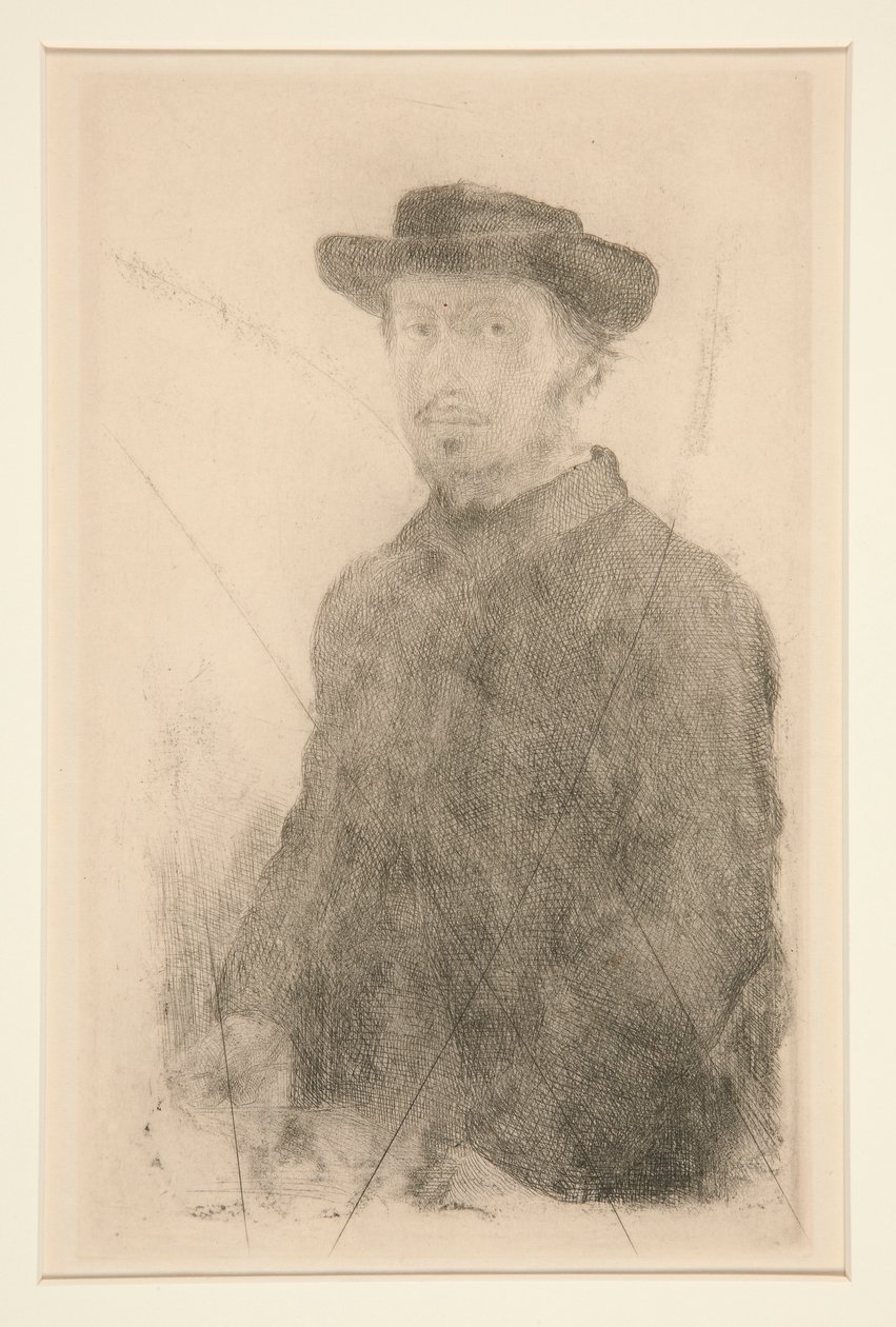 Auto-retrato de Edgar Degas