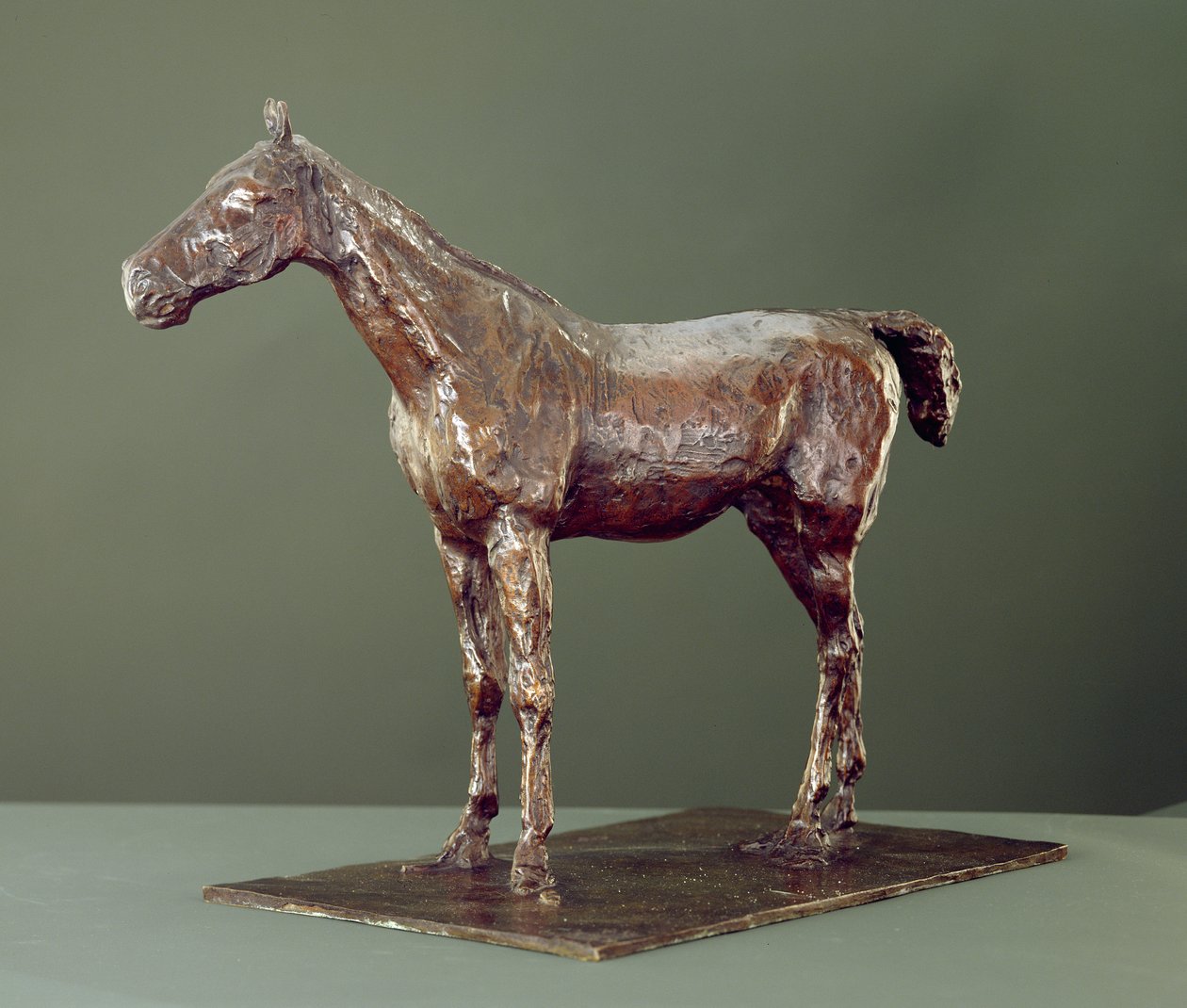 Cavalo parado (bronze) de Edgar Degas