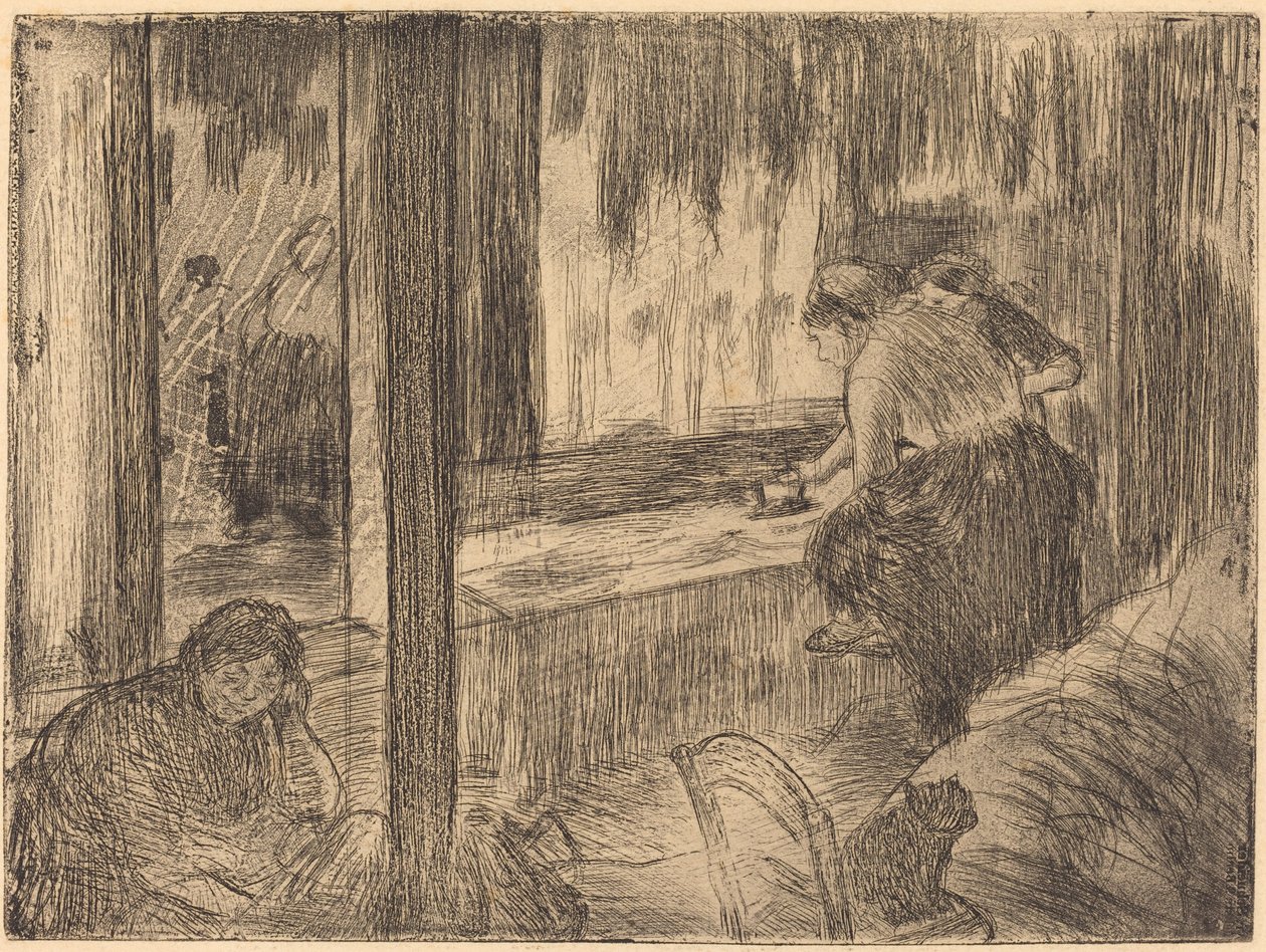 As Lavadeiras de Edgar Degas