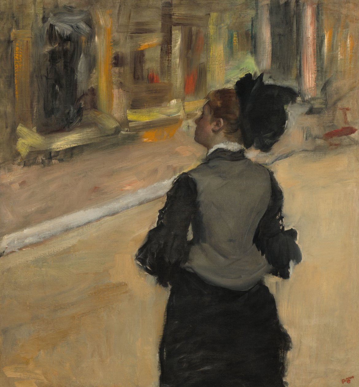 paisagem de Edgar Degas