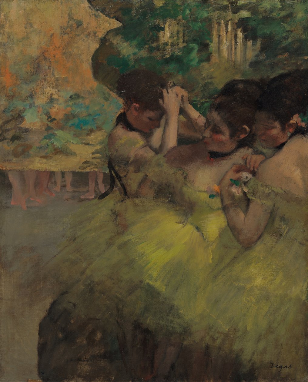 Floresta. de Edgar Degas