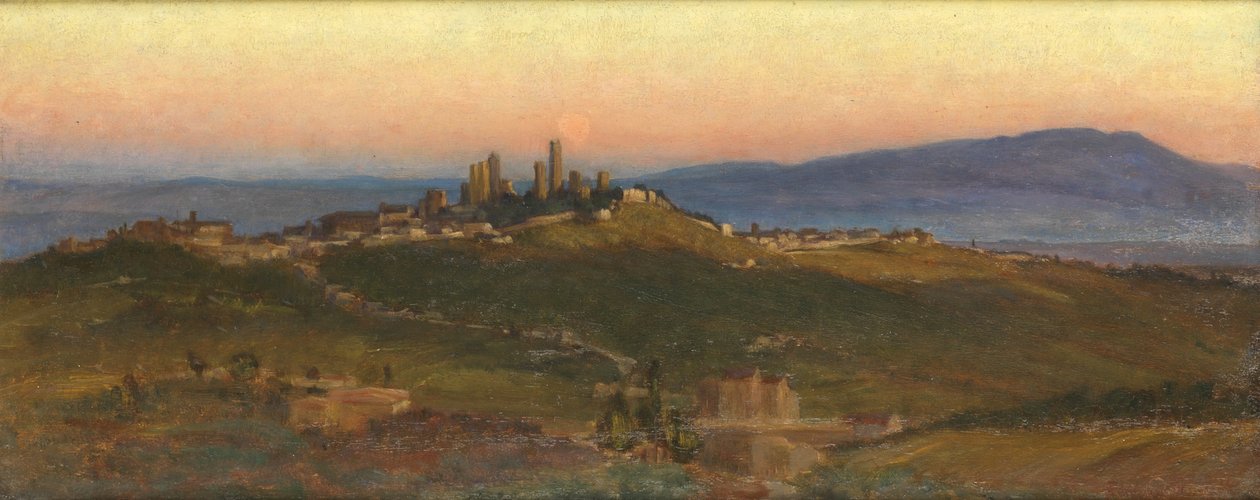 San Gimignano, 1898 de Edith Ridley Corbet