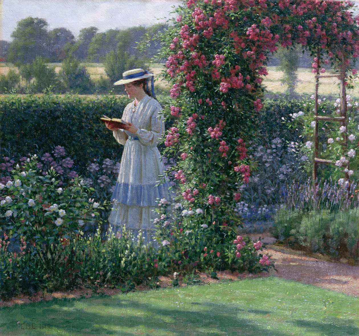 Solidão Doce, 1919 de Edmund Blair Leighton