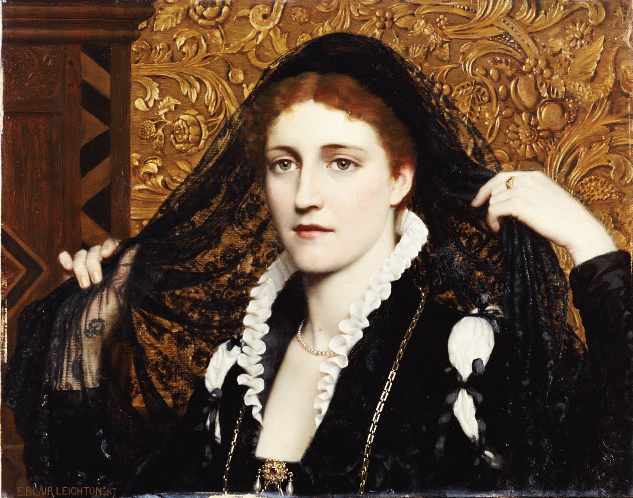 Olivia, 1887 de Edmund Blair Leighton