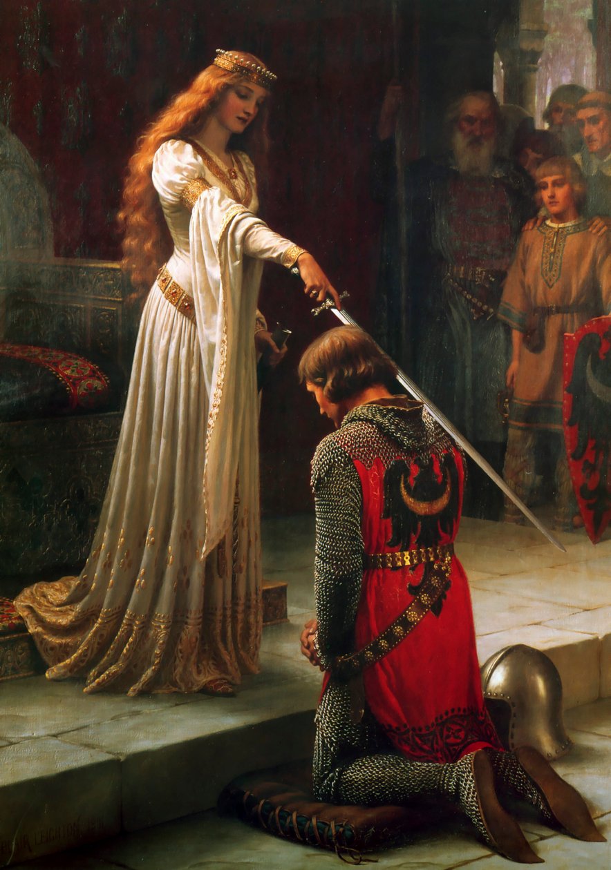 The Accolade, 1901. de Edmund Blair Leighton