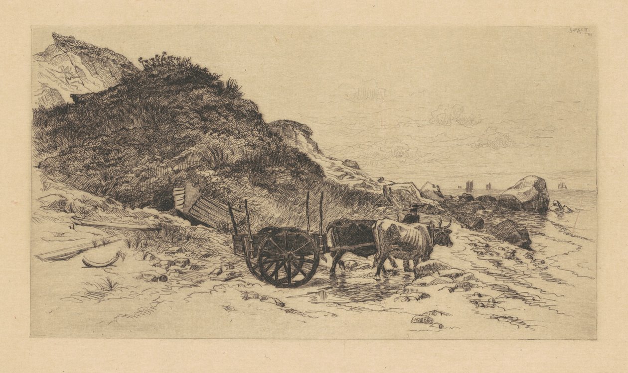 Perto de Matttakesett de Edmund Henry Garrett