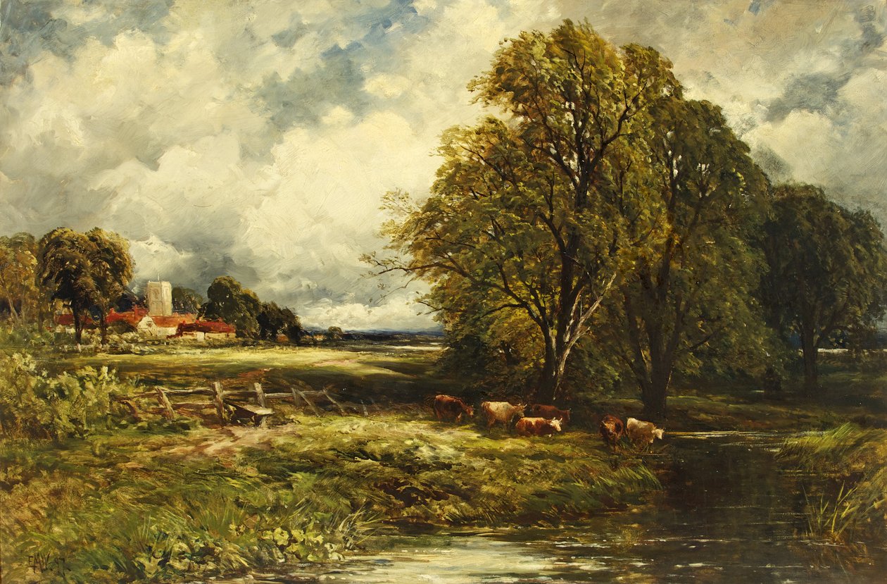 Paisagem de Edmund Morison Wimperis