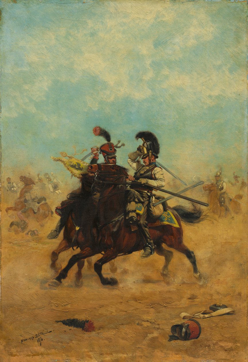 Combate pelas cores de Jean Baptiste Edouard Detaille