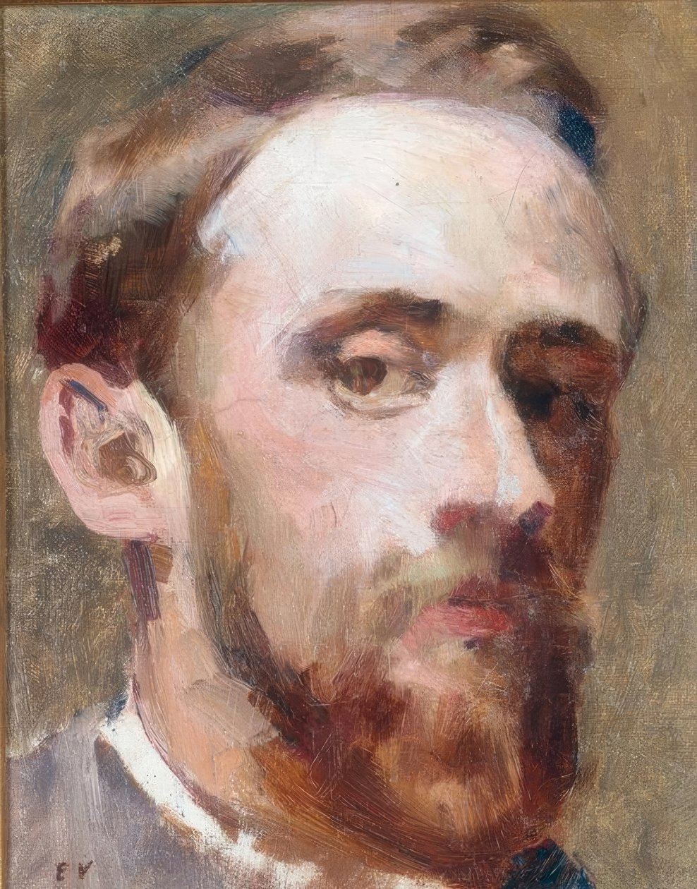 auto-retrato de Edouard Vuillard