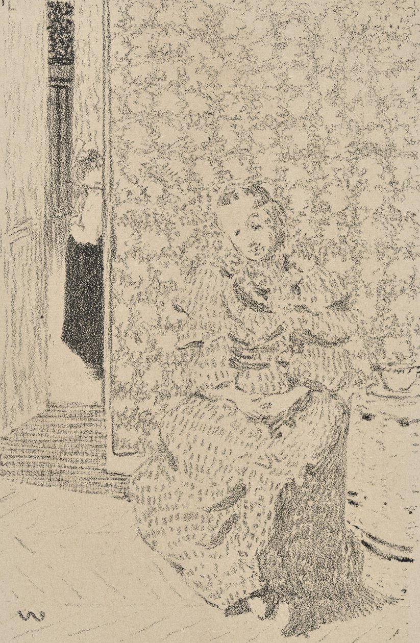 Interior, 1893 de Edouard Vuillard