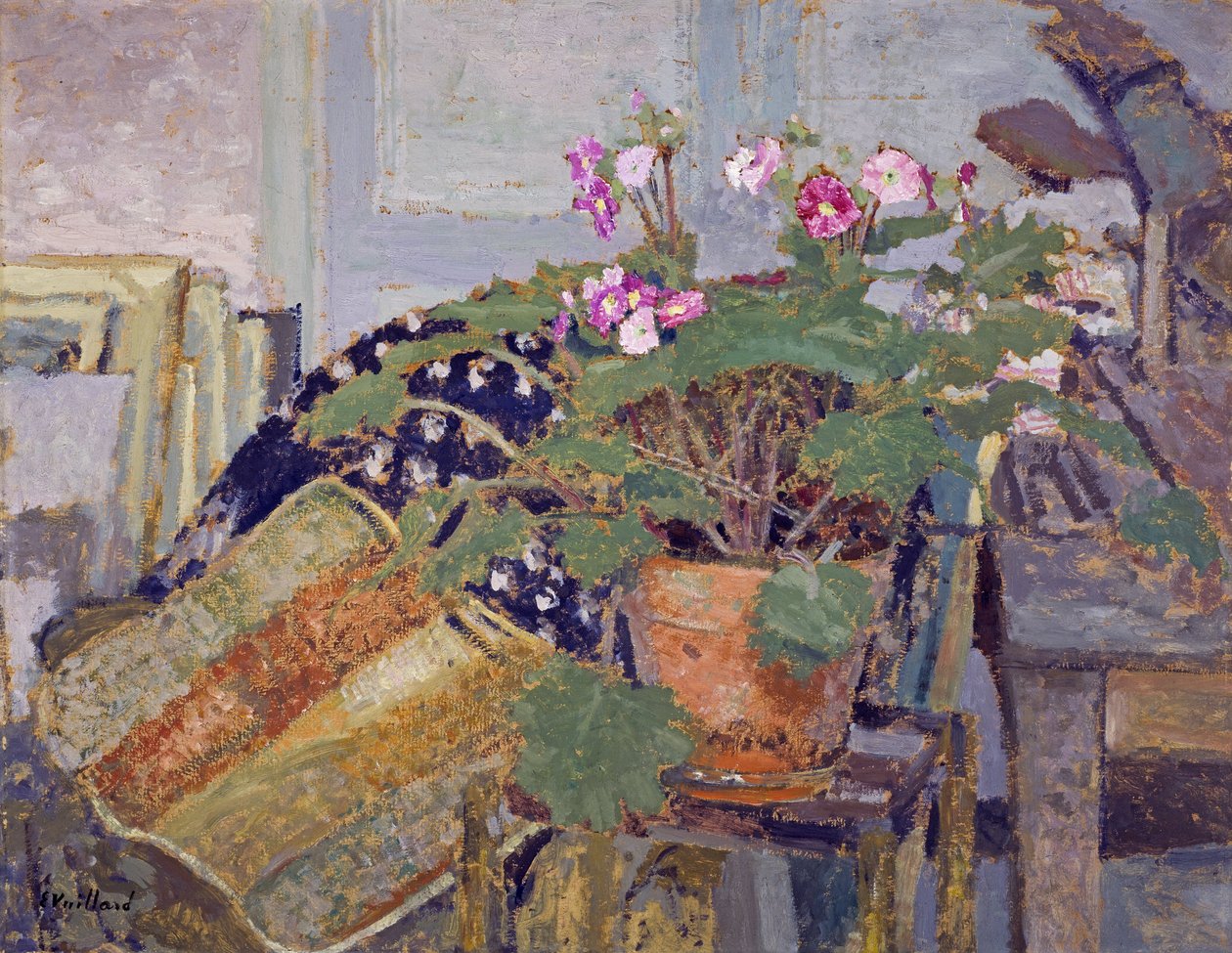 O pote de flores de Edouard Vuillard