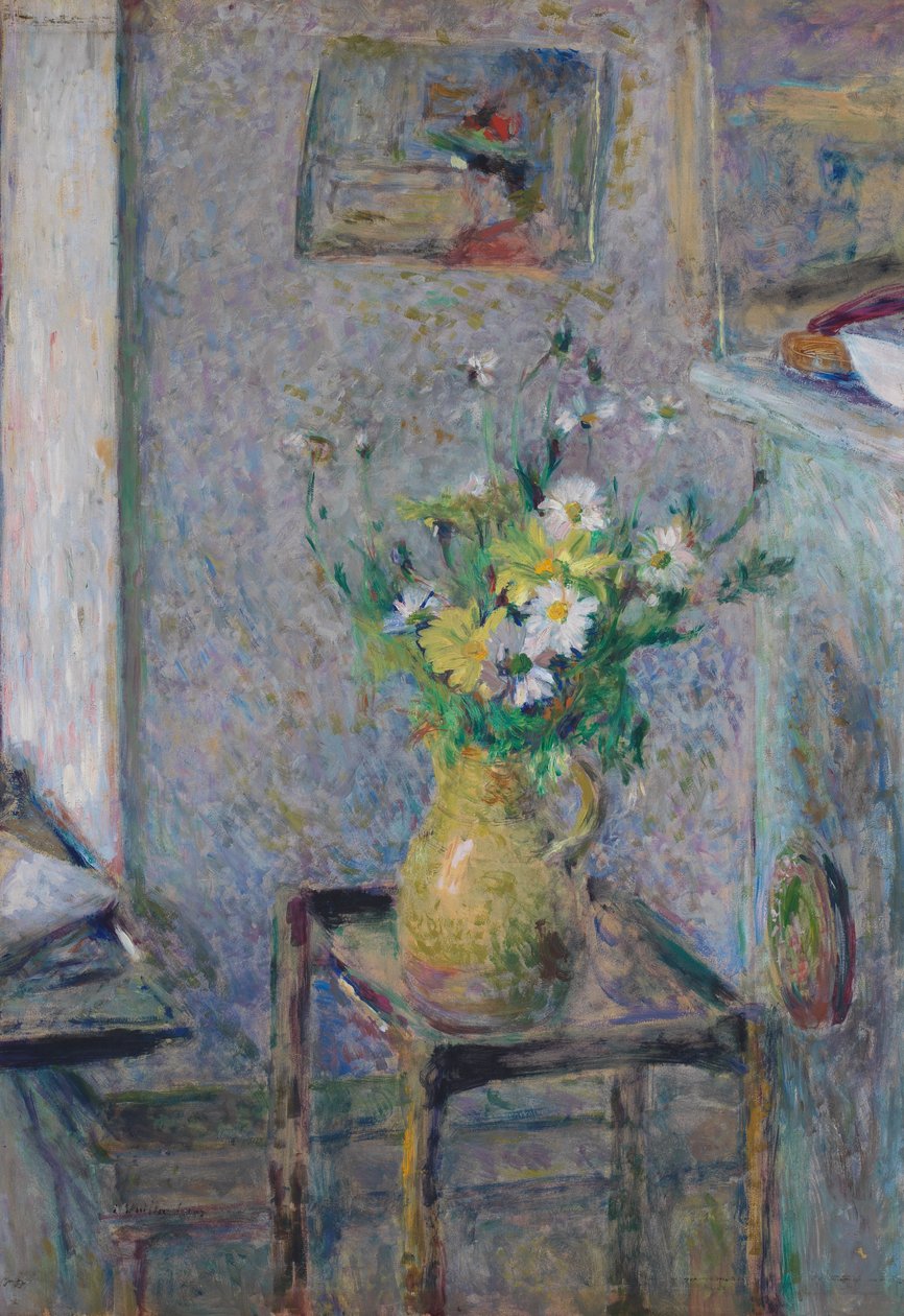 Jarra de Grés com Flores de Edouard Vuillard