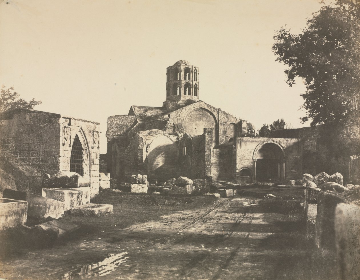 Saint-Honorat, perto de Arles de Édouard Baldus