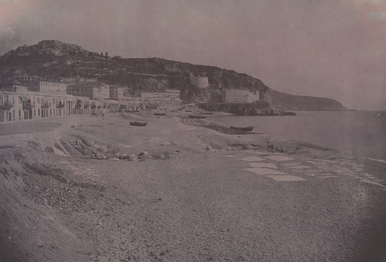 Les Ponchettes à Nice de Edouard Denis Baldus