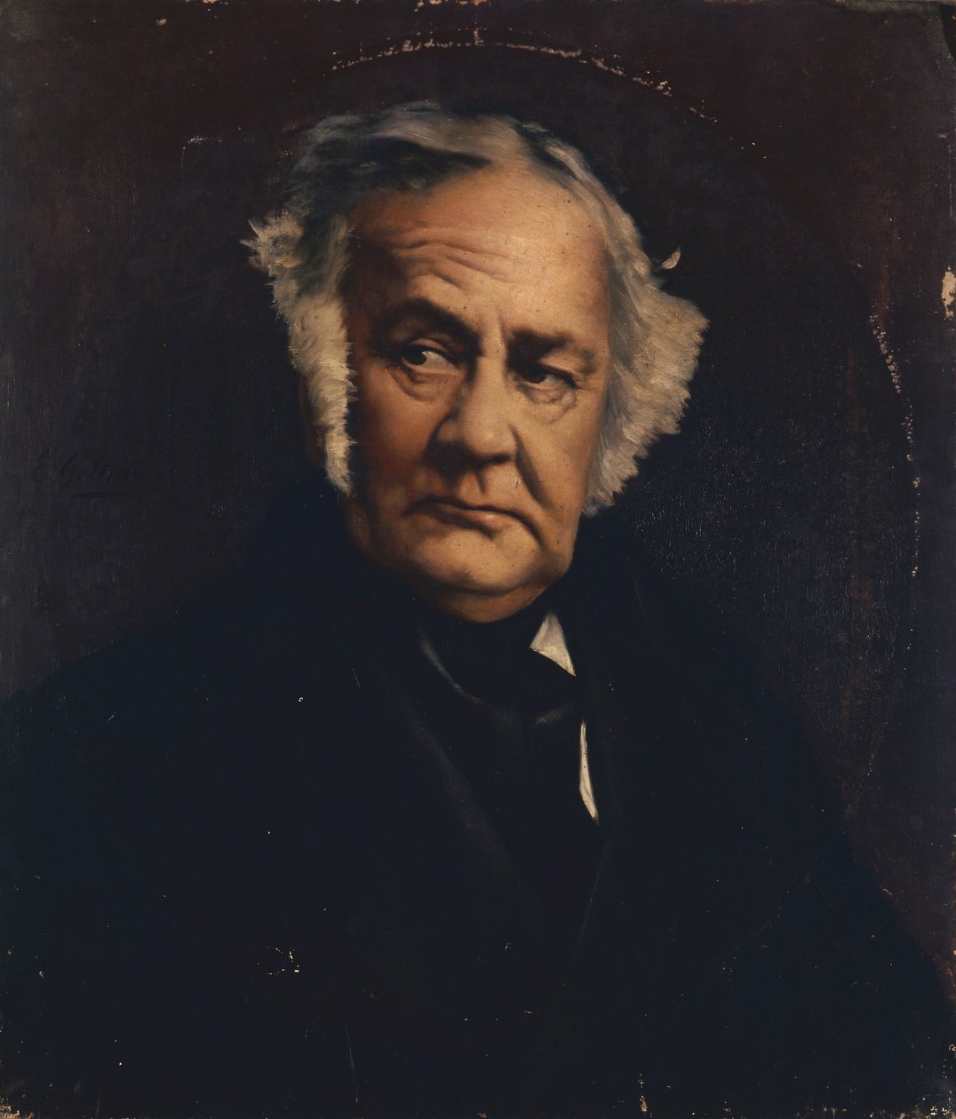 Retrato do Sr. Baleia de Edouard Gelhay